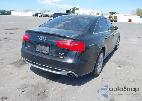 2014 Audi A6 3.0T Premium Plus из США, поврежденный, VIN WAUHGAFC3EN008140